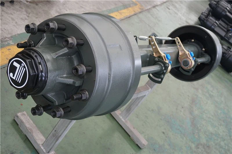 Semi Trailer Outboard Brake Drum Axle